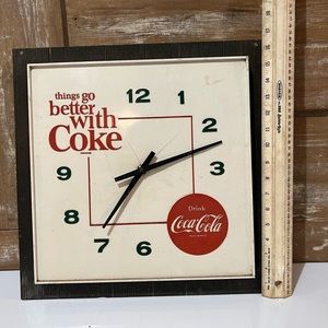 Antique Coke Coca Cola clock no longer works
